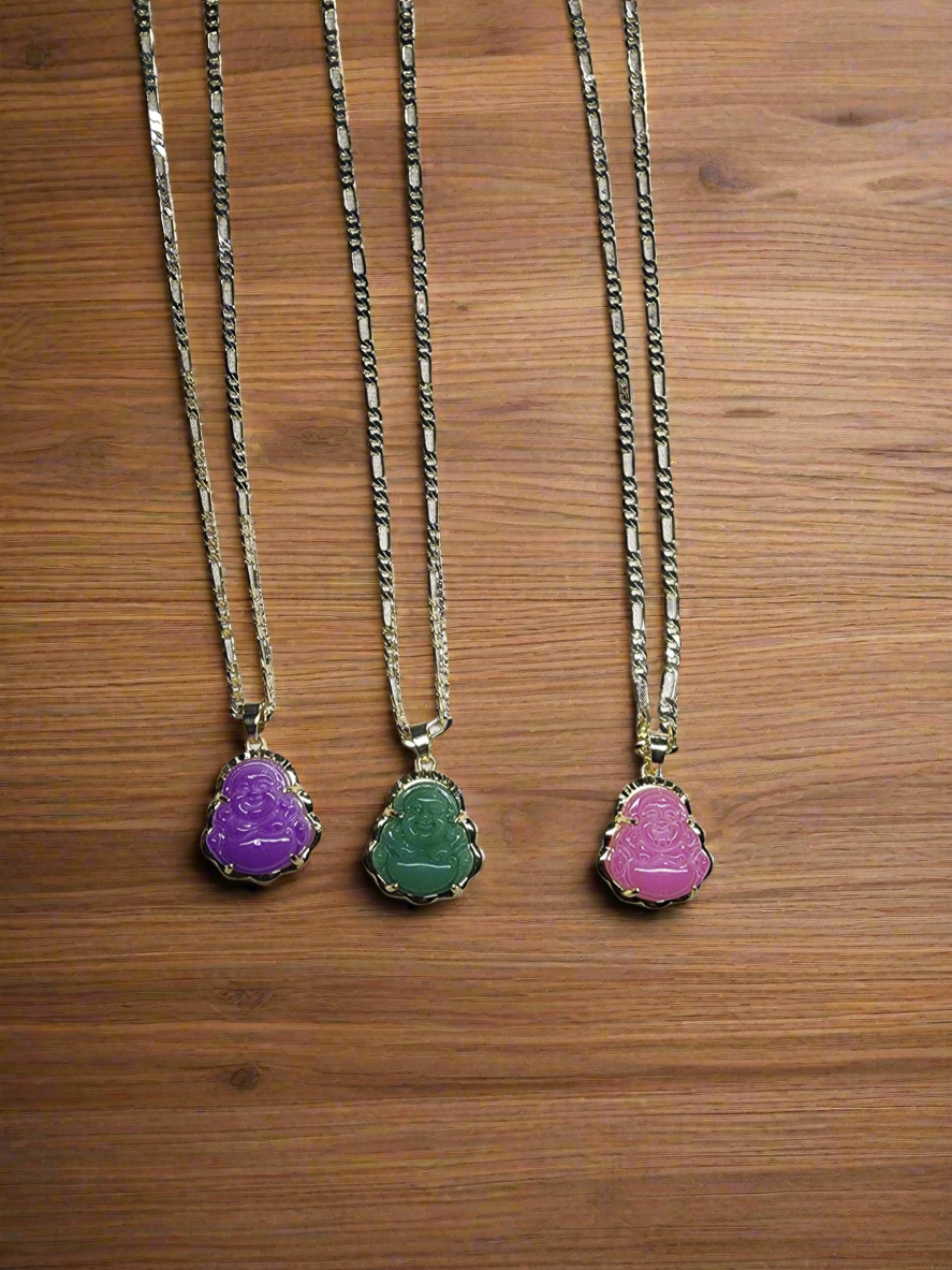 Buddha stones good luck Buddha necklace