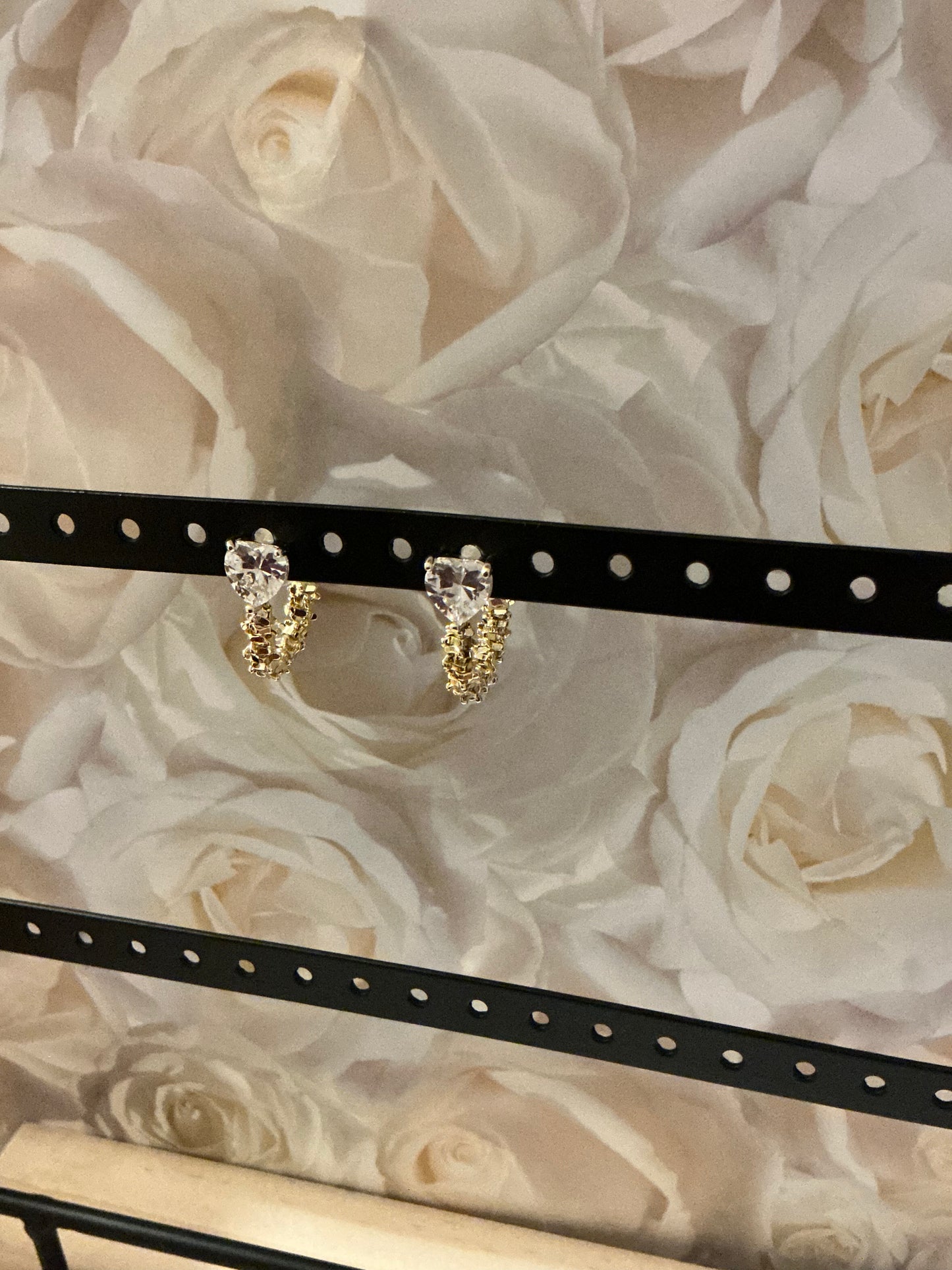 Heart earrings