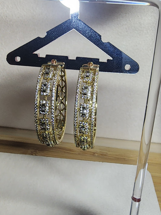 Hoop earrings